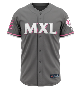 Jersey Dama 15 Aniversario MXL Gris Fundación Mujeres Que Viven 2026 | Águilas de Mexicali