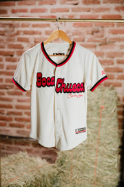 Boca Chueca - Carin Leon Offwhite Jersey Dama