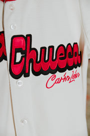 Boca Chueca - Carin Leon OffWhite Jersey Caballero