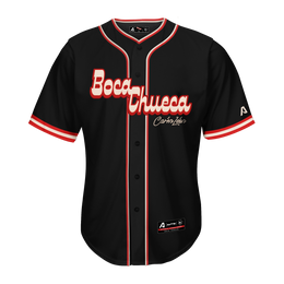 Boca Chueca - Carin Leon Black Jersey